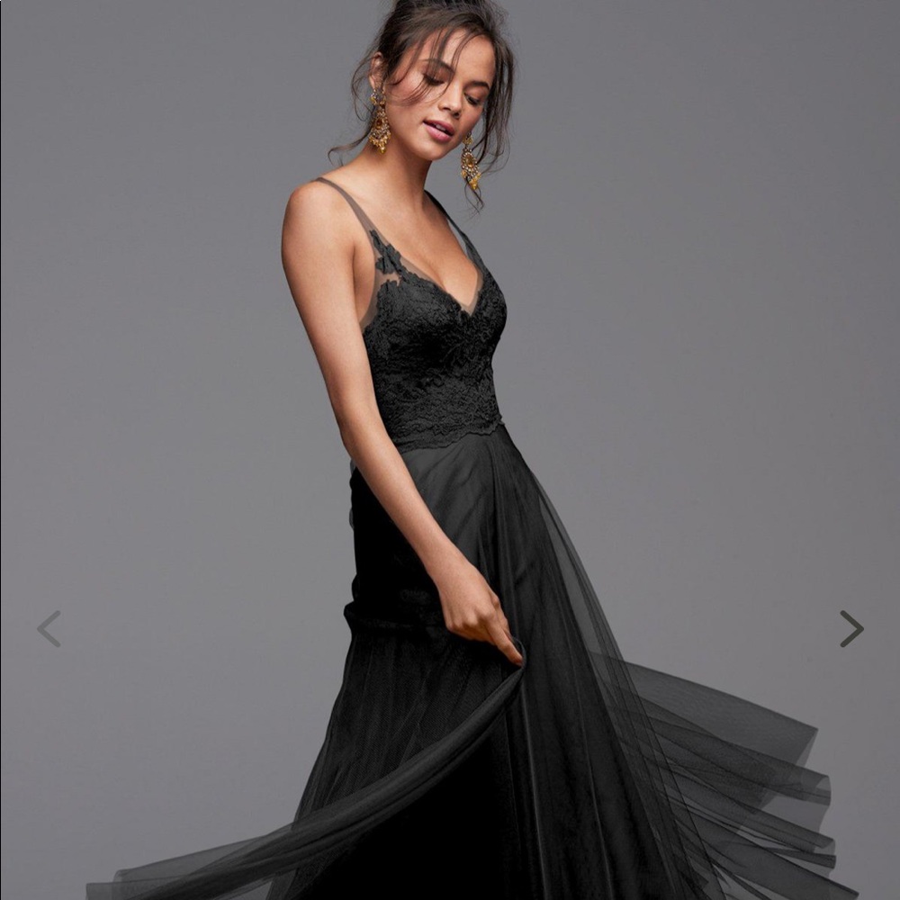 Watters Fiona Dress - BLACK